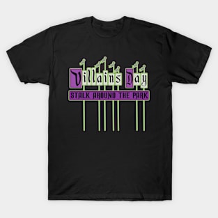 Villains Day Marquee T-Shirt